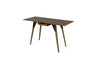 Tronk Clarke Desk With Drawer Walnut Black