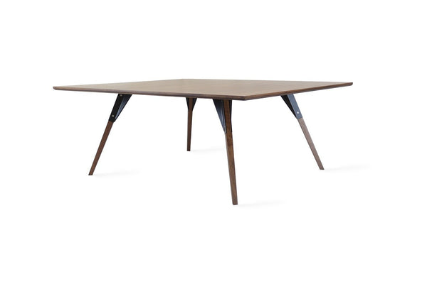 Tronk Clarke Coffee Table - Rectangular Small Walnut Black