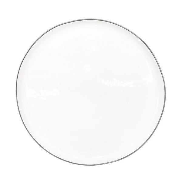 Canvas Home Abbesses Large Plate - Set of 4 Blue 