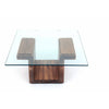 ARTLESS Side Table 30" x 22" TOP Walnut 
