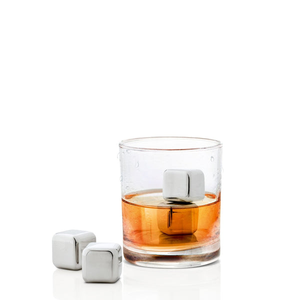 Blomus Lounge Stainless Steel Ice Cubes - Set of 4