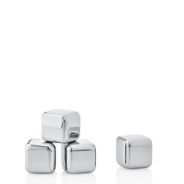 Blomus Lounge Stainless Steel Ice Cubes - Set of 4