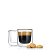 Blomus Nero Coffee Glasses - Short - Set of 2