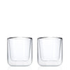 Blomus Nero Coffee Glasses - Short - Set of 2