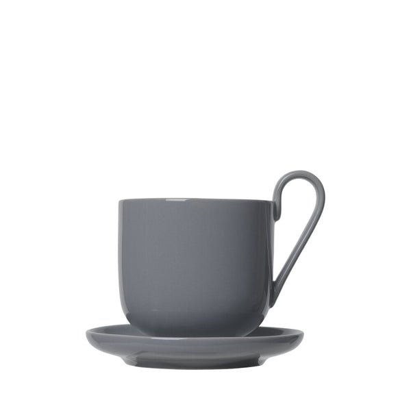 Blomus Ro Coffee Cups & Saucers - Sets of 2