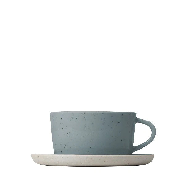 Blomus Sablo Coffee Cup & Saucer - Set of 2