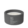 Blomus Fraga Scented Candle in Concrete - 3 Wick