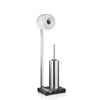 Blomus Toilet Butler w/ Tall Brush Holder - 1 Roll