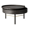 Menu Turning Table Black Ash Brass 
