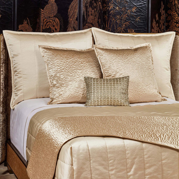 Ann Gish Hammered Quilted Coverlet