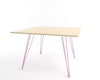 Tronk Williams Dining Table - Square Large Maple Pink
