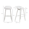 Moe's Piazza Outdoor Barstools - Set of 2