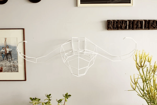BEND Geometric Animals - Papa Buffalo Black 