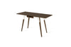 Tronk Clarke Desk With Drawer Walnut White