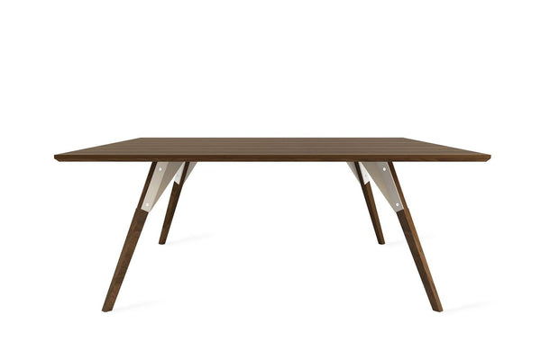 Tronk Clarke Coffee Table - Square Small Walnut Black