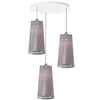 Pablo Solis Chandelier - 3 Silver Small 