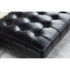 Moe's Wyatt Leather Bench