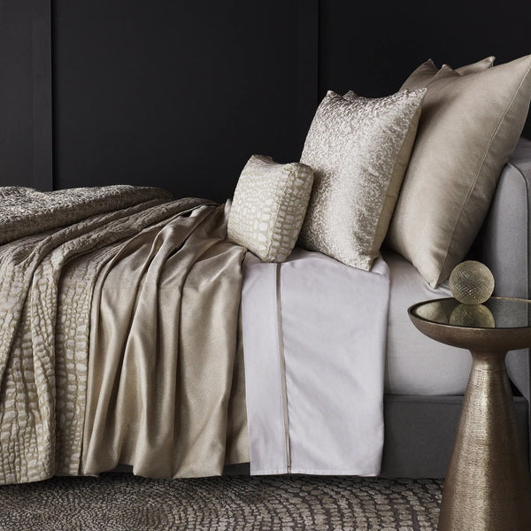 Ann Gish Croc Coverlet