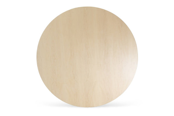 Tronk Williams Coffee Table - Circular Small Maple Blood Red