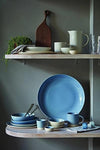 Canvas Home Shell Bisque Round Serving Bowl 
