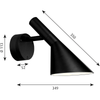 Louis Poulsen AJ 50 LED Outdoor Wall Lamp 