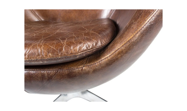 Moe's St. Anne Swivel Club Chair