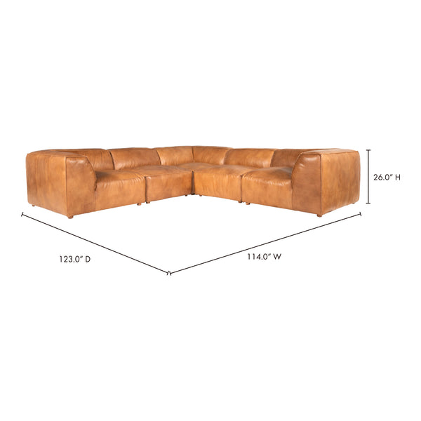 Moe's Luxe Classic L Modular Sectional