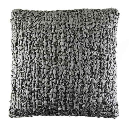 Ann Gish Ribbon Knit Pillow