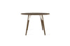 Tronk Clarke Dining Table - Circular Large Walnut White