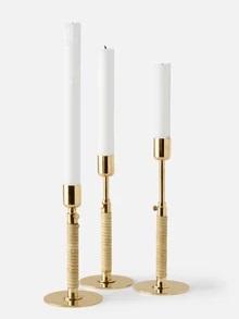 Menu Duca Candle Holder Polished Brass 