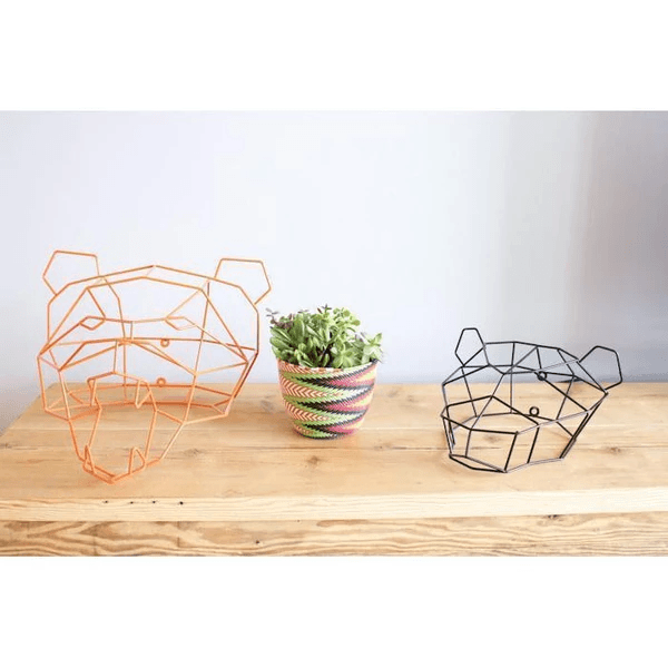 BEND Geometric Animals - Polar Bear Black 