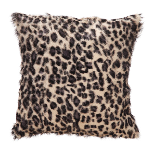 Moe's Spotted Goat Fur Pillow