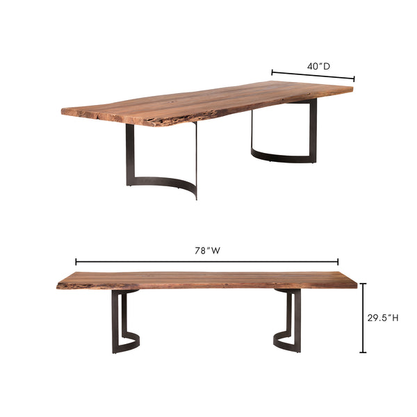 Moe's Bent Dining Table - Small