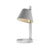 Pablo Lana Mini Table Lamp Chrome Stone/Grey 