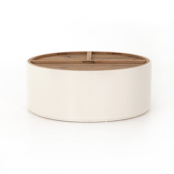 Four Hands Cas Drum Coffee Table