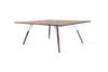 Tronk Clarke Coffee Table - Rectangular Large Walnut White