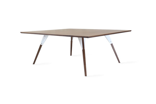Tronk Clarke Coffee Table - Rectangular Small Walnut Black
