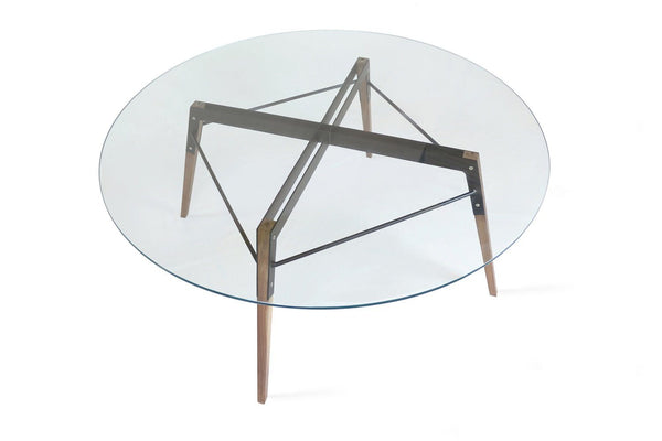 Tronk Ross Coffee Table Walnut Black 