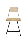 Tronk Clarkester Dining Chair Maple Black 
