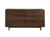 Greenington Currant Six Drawer Dresser Oiled Walnut 