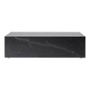 Menu Plinth Low Black Marquina Marble 
