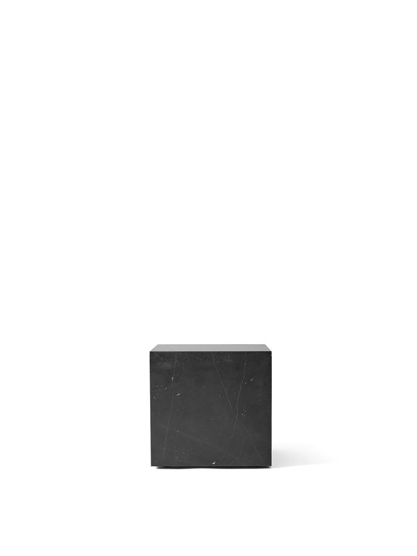 Menu Plinth Cubic White Carrara Marble 