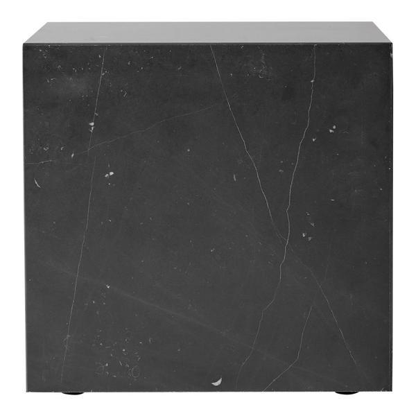 Menu Plinth Cubic White Carrara Marble 