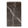 Menu Plinth Tall Grey Marble 