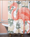 Thomas Paul Flamingo Bloomsbury Shower Curtain 