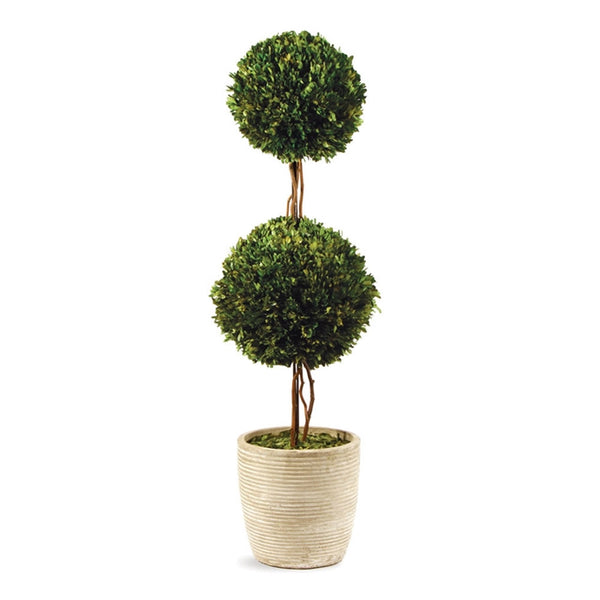 Napa Home & Garden Boxwood Double Sphere Topiary - 28"