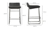 Moe's Starlet Bar & Counter Stool - Set of 2