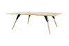 Tronk Clarke Coffee Table - Rectangular Large Maple Black