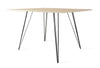 Tronk Williams Dining Table - Rectangular Small Maple Black