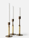 Menu Duca Candle Holder Bronzed Brass 